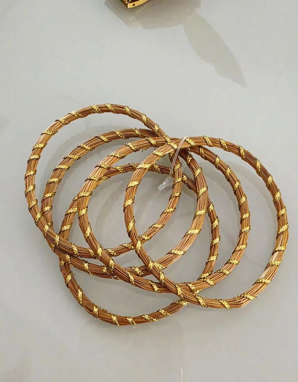 PULSEIRA CAPIM DOURADO 5 PEÇAS 