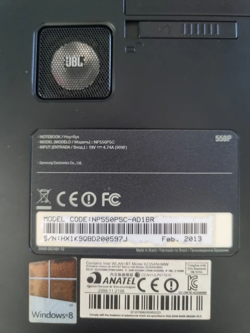 Tela ta quebrada tem 1 ano que nao mexi nele  mas mas ele pegava direitinho tem carregador - Foto 4