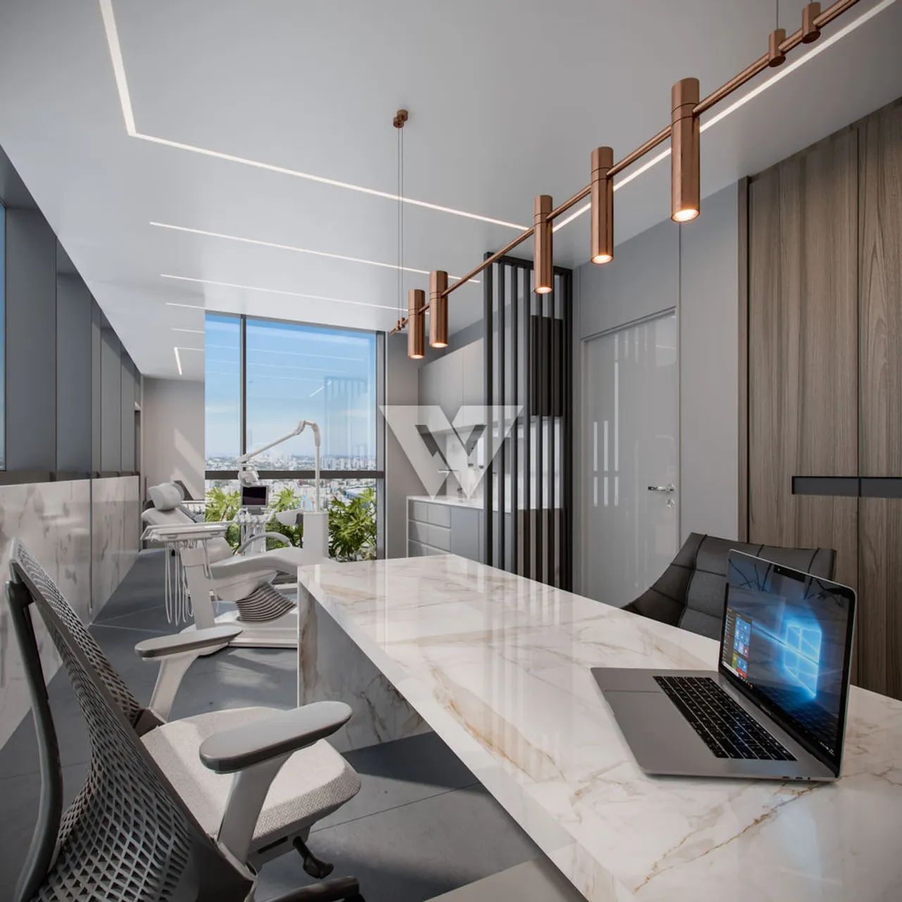 Sala comercial - 24m² priv - 1 vaga - Alto da Glória - Foto 5