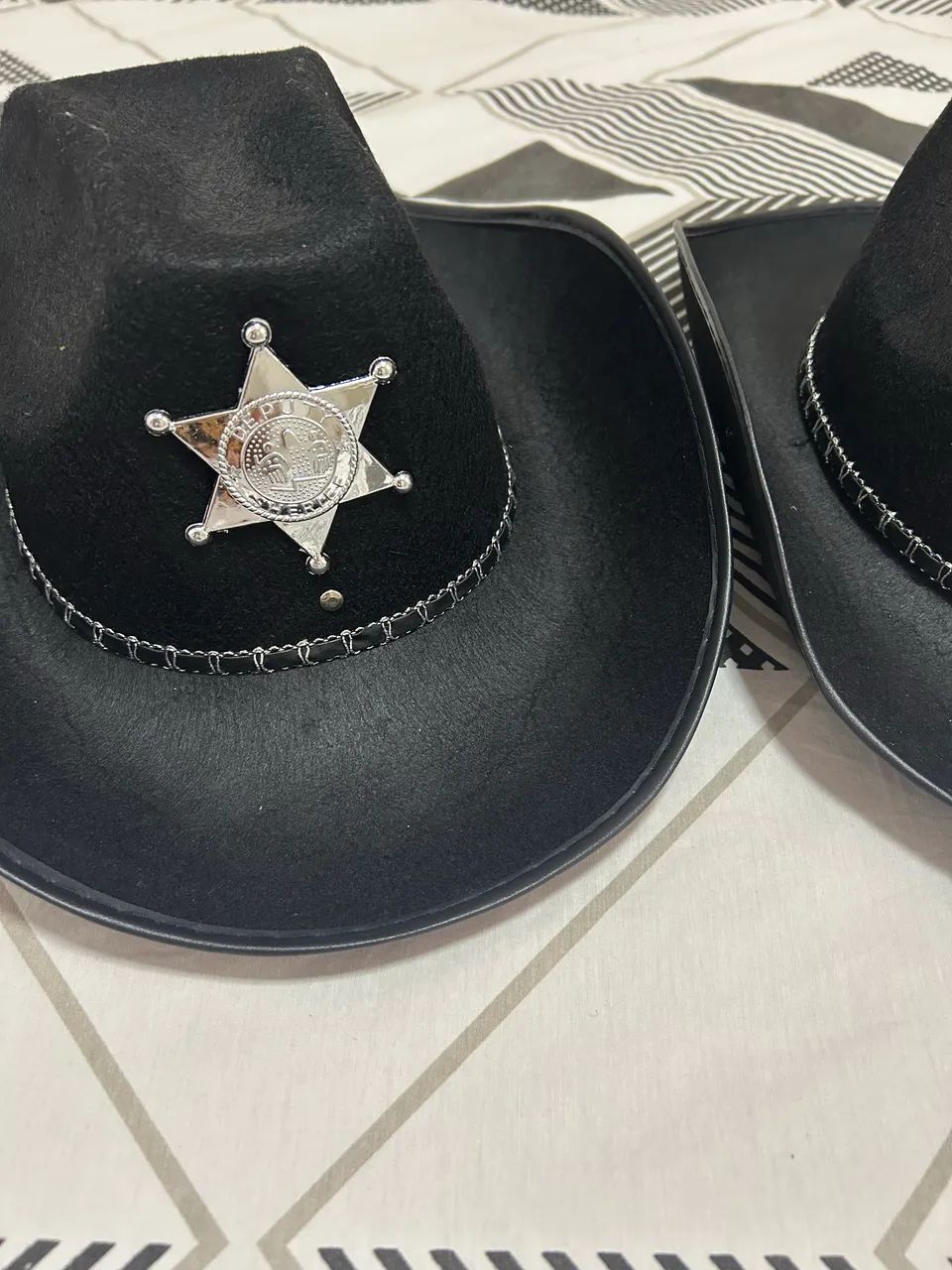 kit 2 chapéus cowboy preto - Foto 5
