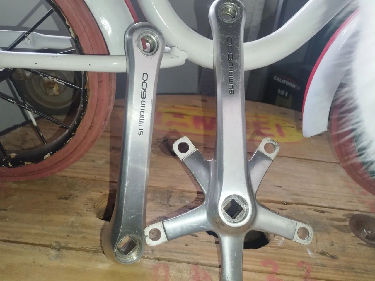PEDIVELA SHIMANO 600  - Foto 2