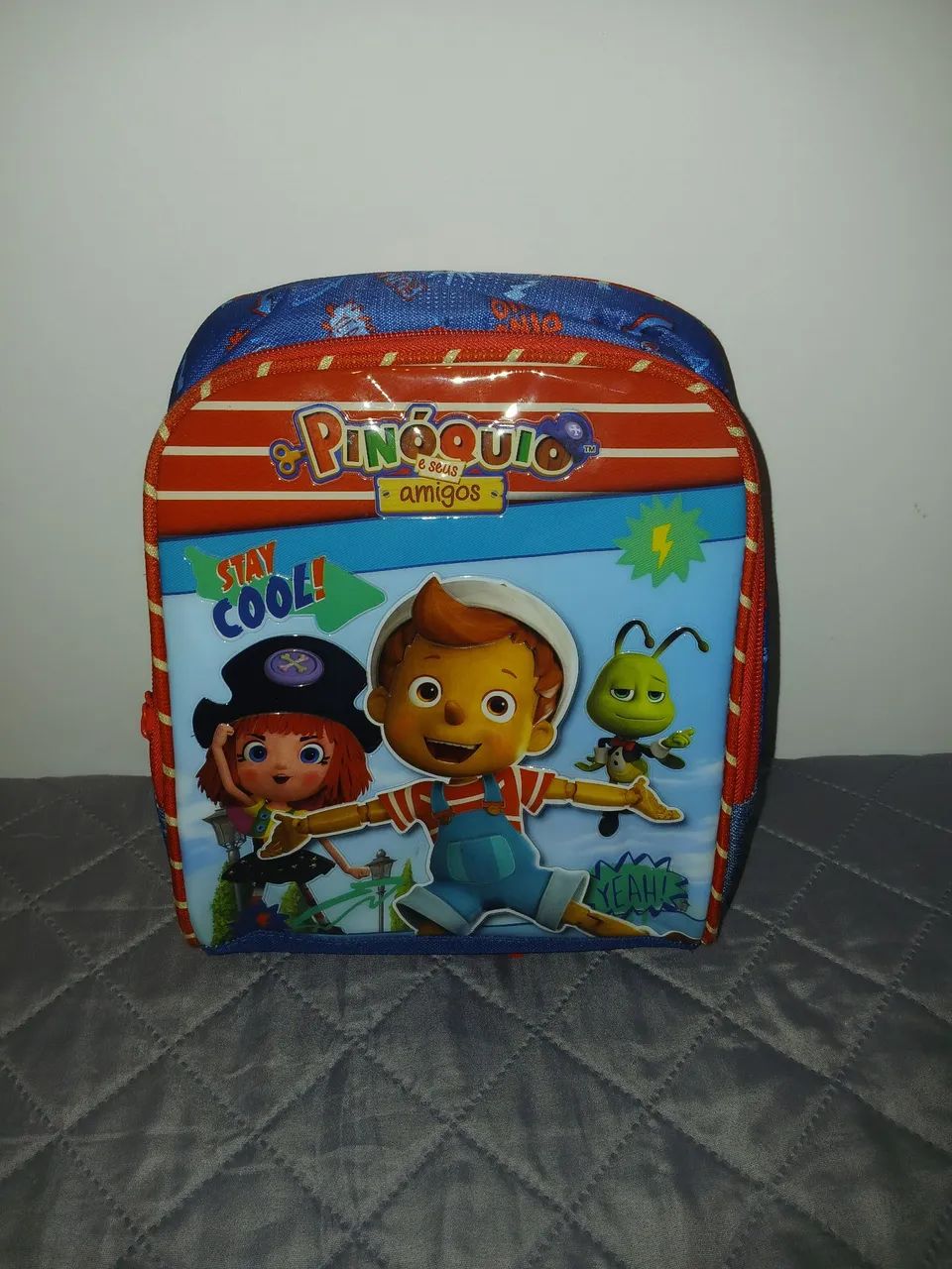 Bolsa infantil  (lancheira) Pinóquio