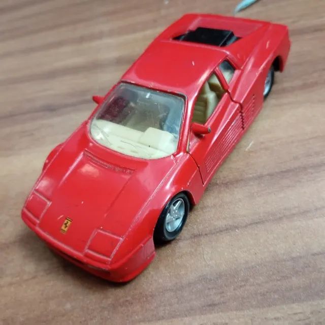 Miniatura Ferrari 512 TR Maisto Shell Escala 1/39