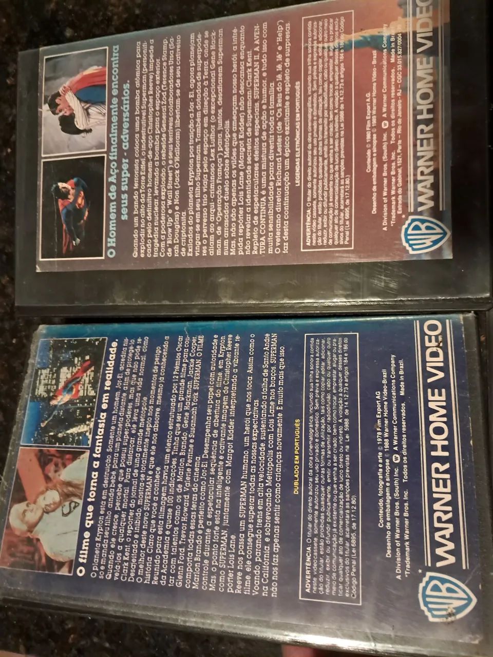 Vhs Superman 1,2,3 e 4. - Foto 4