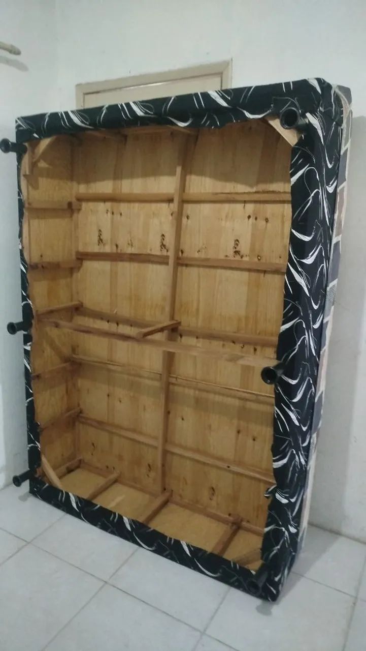 Cama box casal, entrega grátis  - Foto 4