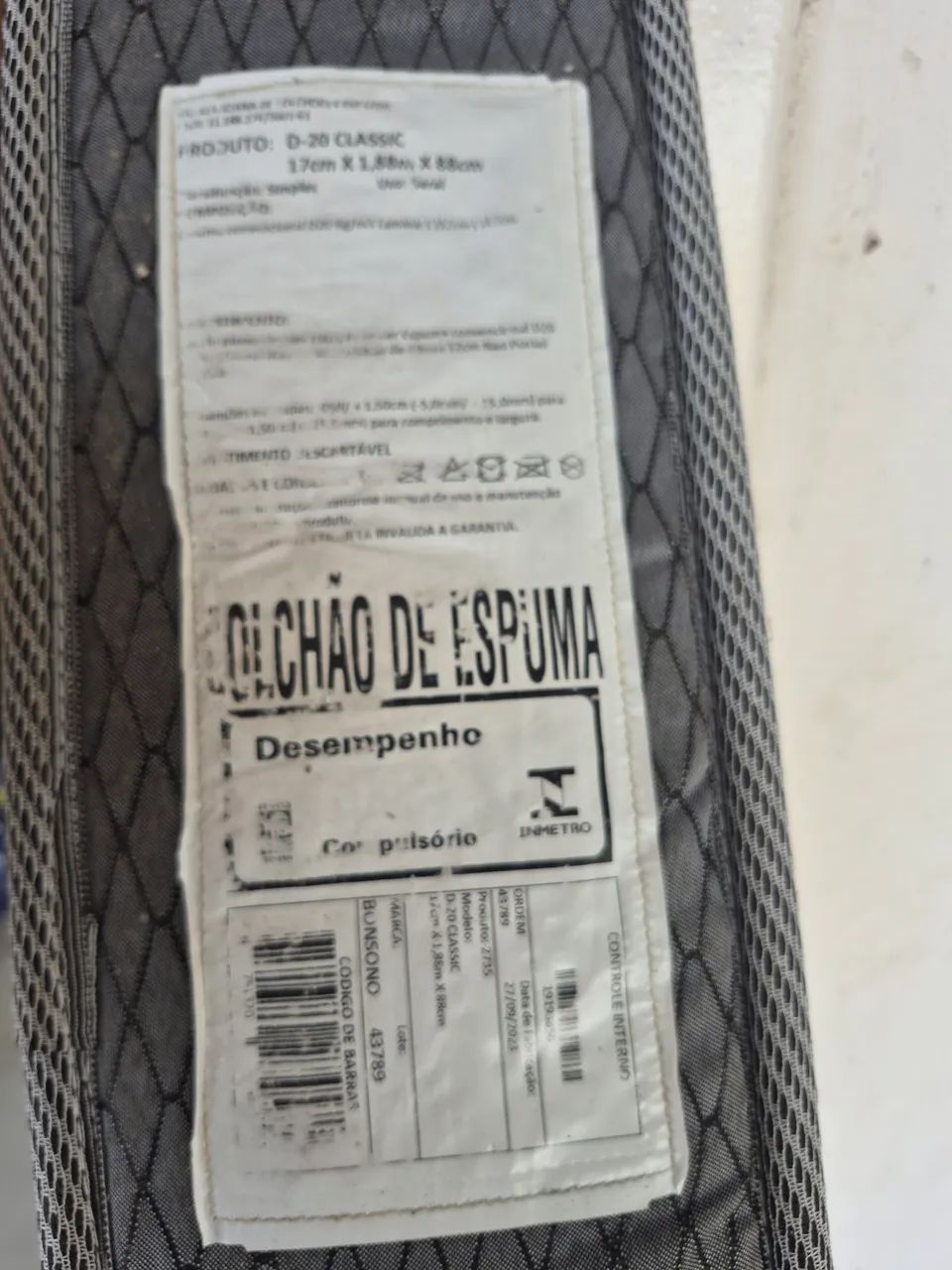 Colchão de Solteiro D-20  - Foto 4