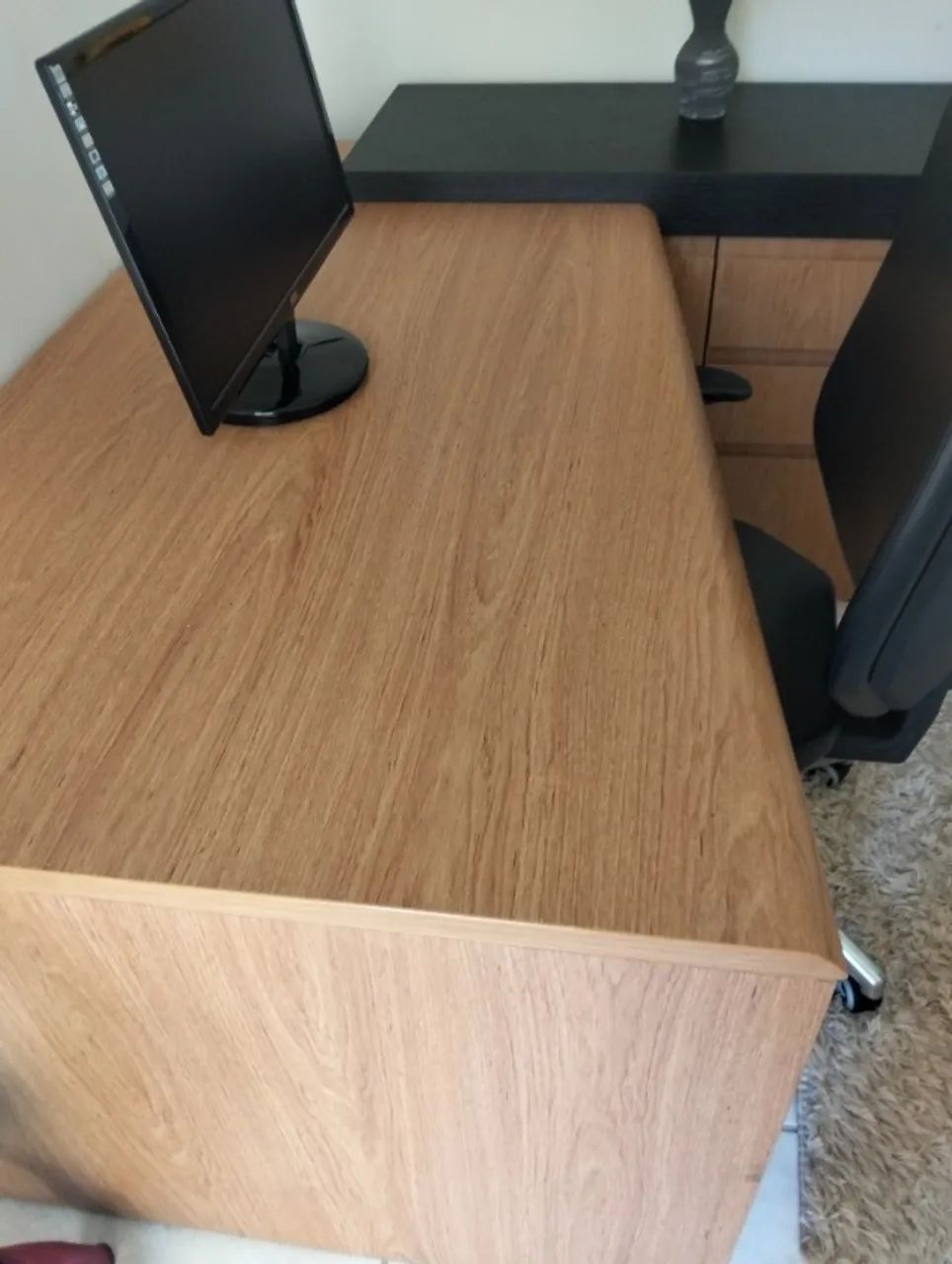 Mesa de escritório completa  - Foto 2