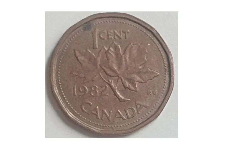 Moedas antigas do Canadá colecionáveis