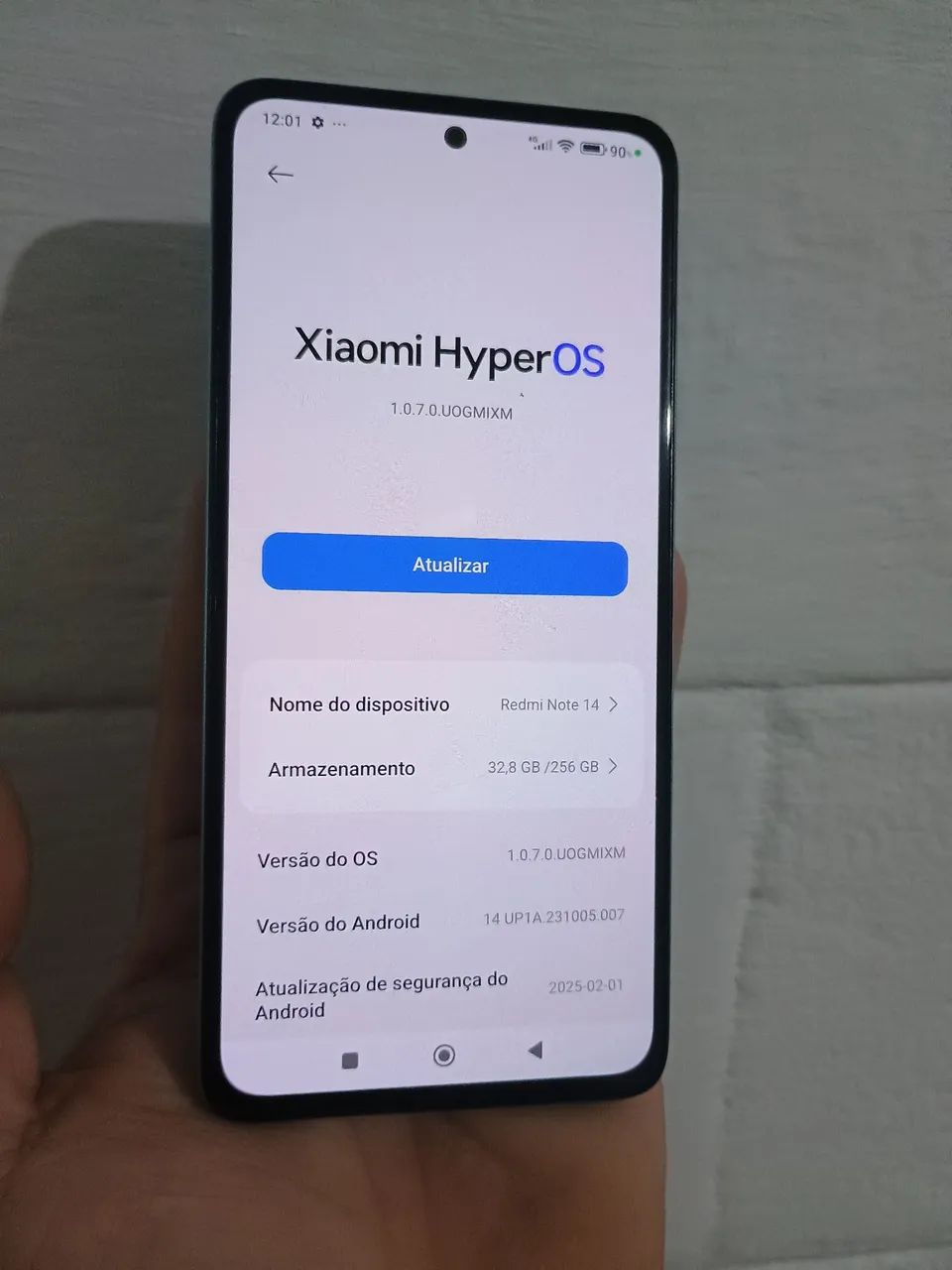 Vendo ou troco Redmi Note 14 256GB novo - Foto 4