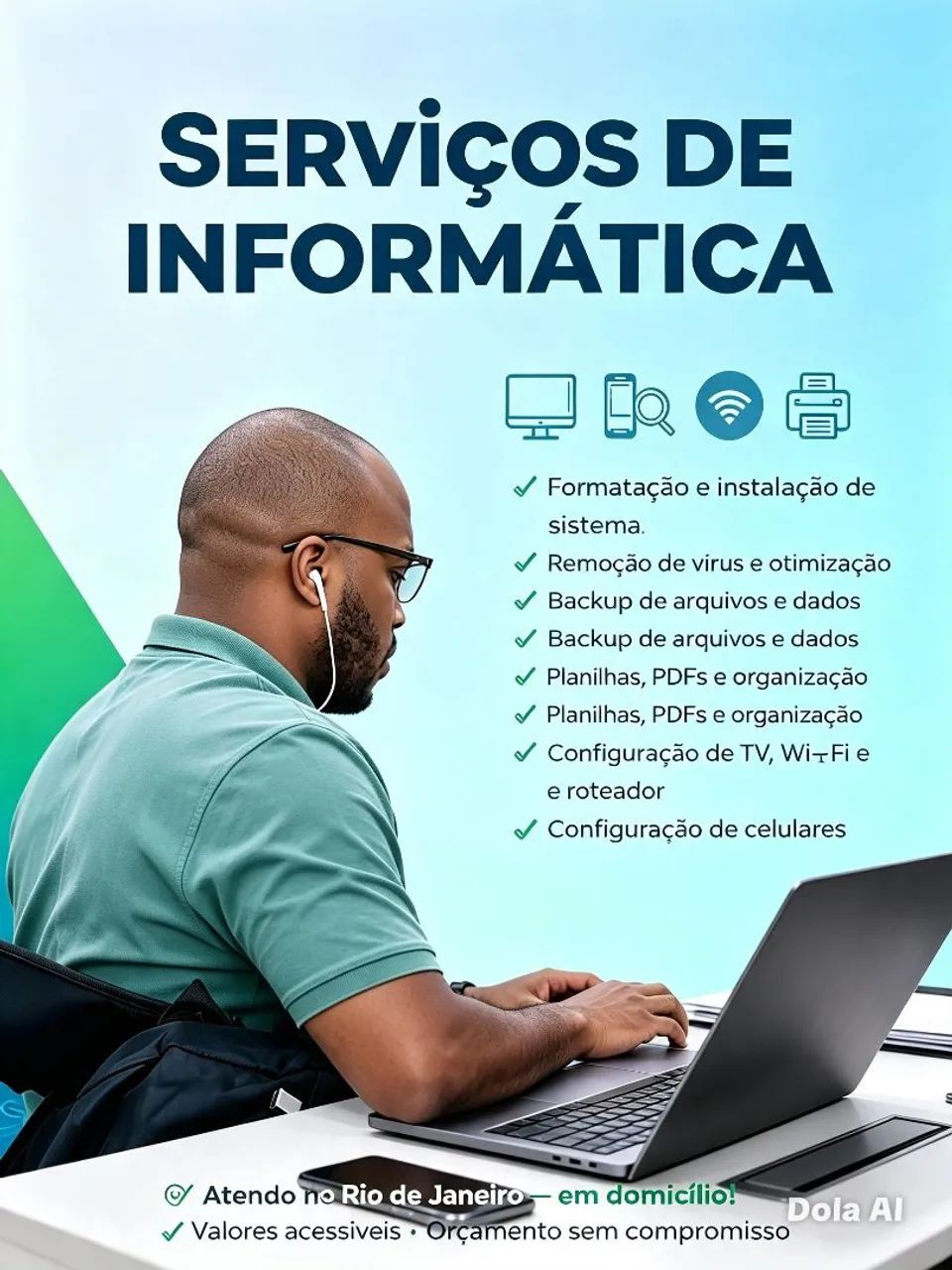 Serviço de Informática ? Formatação ? Backup ? Celulares ? Rio de Janeiro