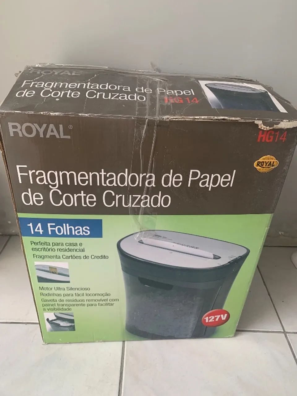 Fragmentadora de papel 