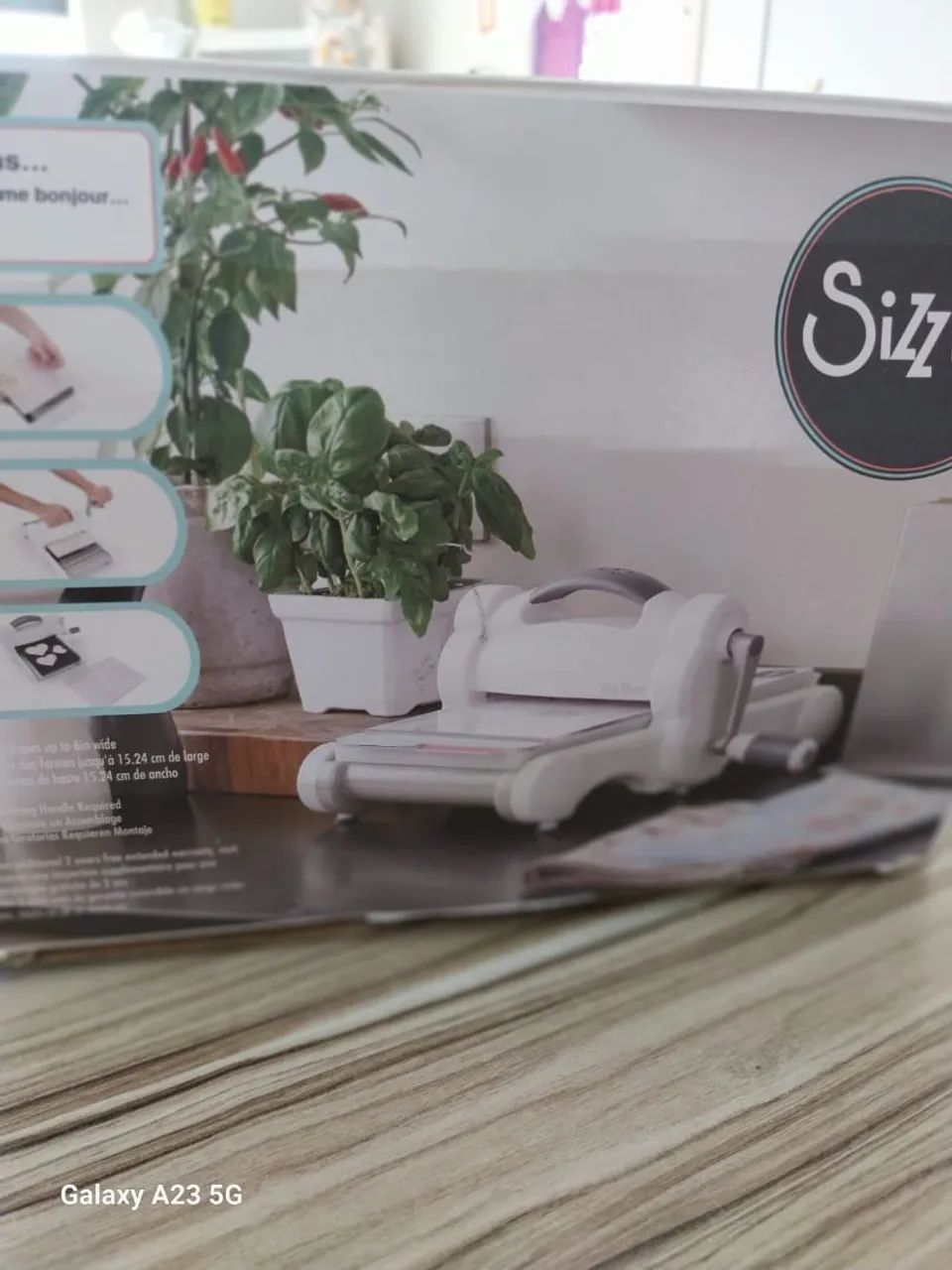 Bigshot Sizzix Máquina de Corte de Feltro/Papel - Foto 5