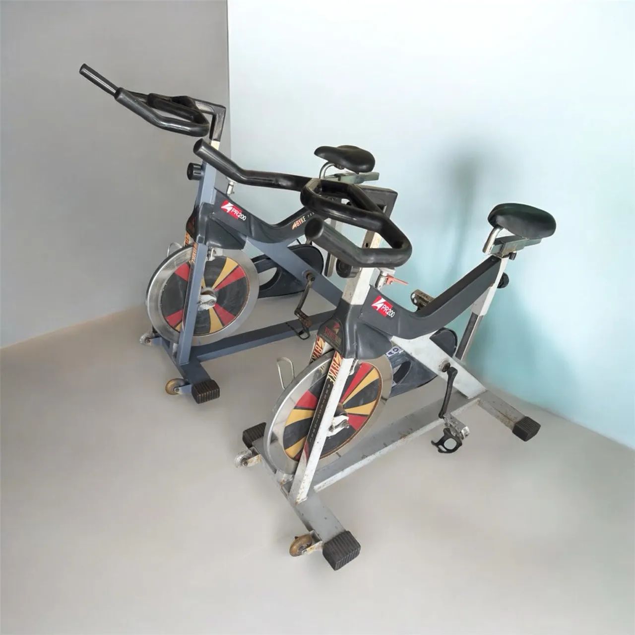 Bikes spining 
