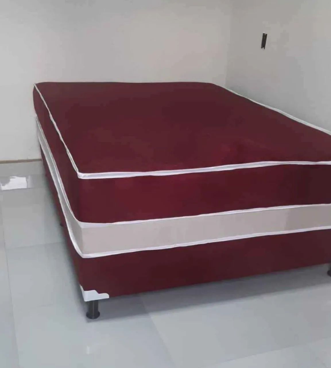 ? Cama box casal e solteiro. Garantia de 04 meses com a entrega grátis  - Foto 5