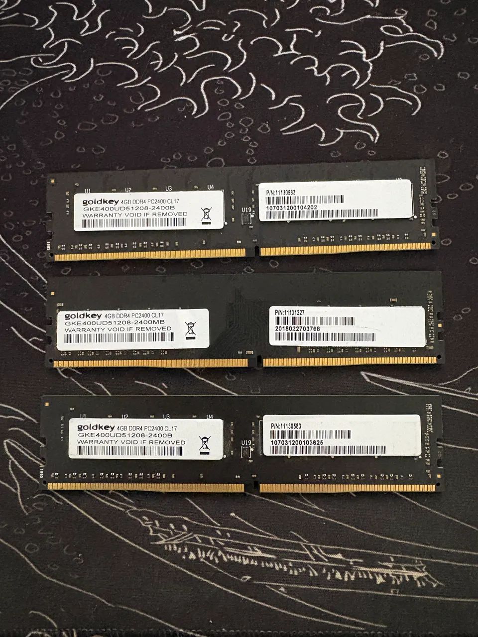 Memória ram Ddr4 12gb (3x4gb) - Foto 3