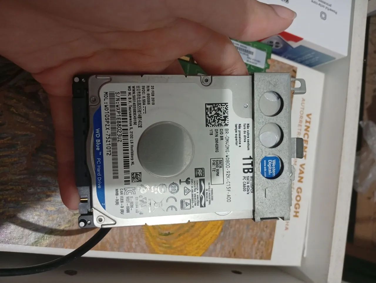 HD de 1 TB marca WD Blue