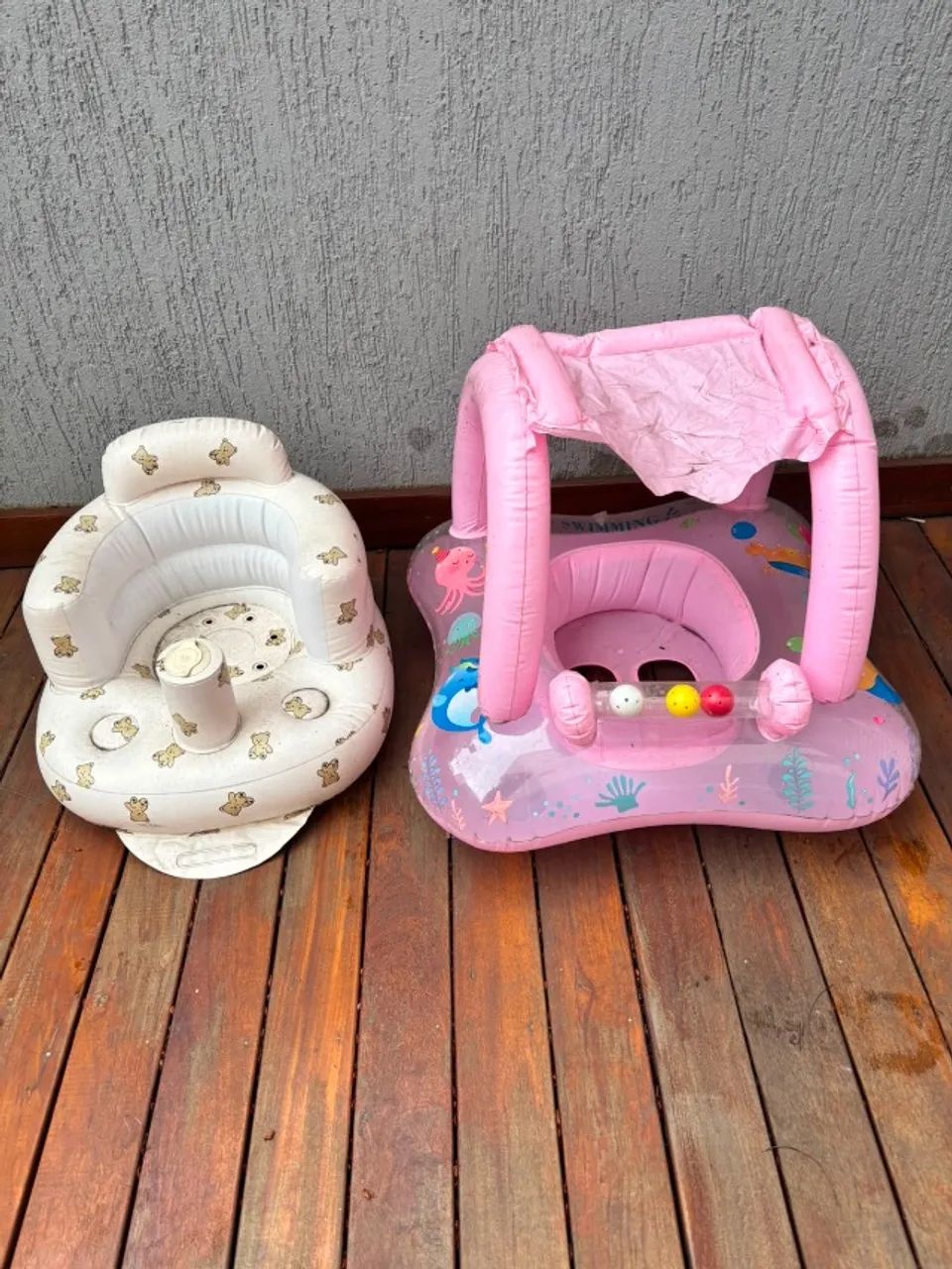 Poltrona cadeirinha inflável infantil