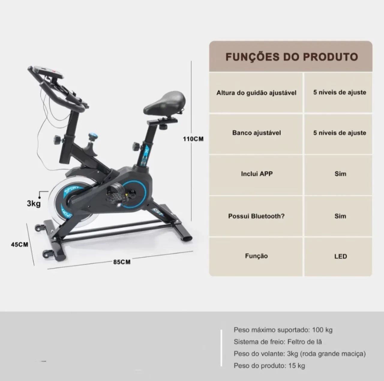 Bicicleta Ergometrica - Foto 2
