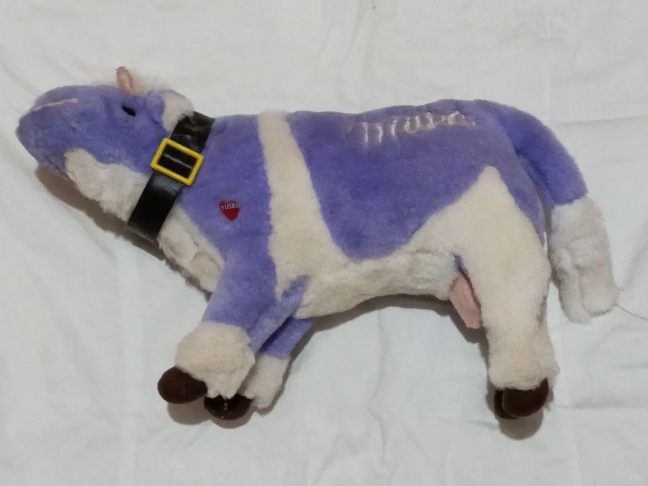 Vaca Milka pelúcia original - Ótimo estado, como nova