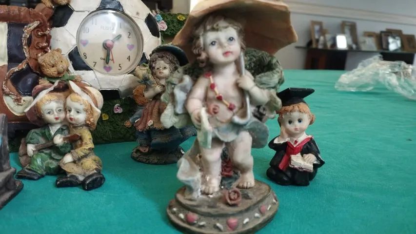 Antigos bibelôs decorativos e colecionáveis - Foto 4