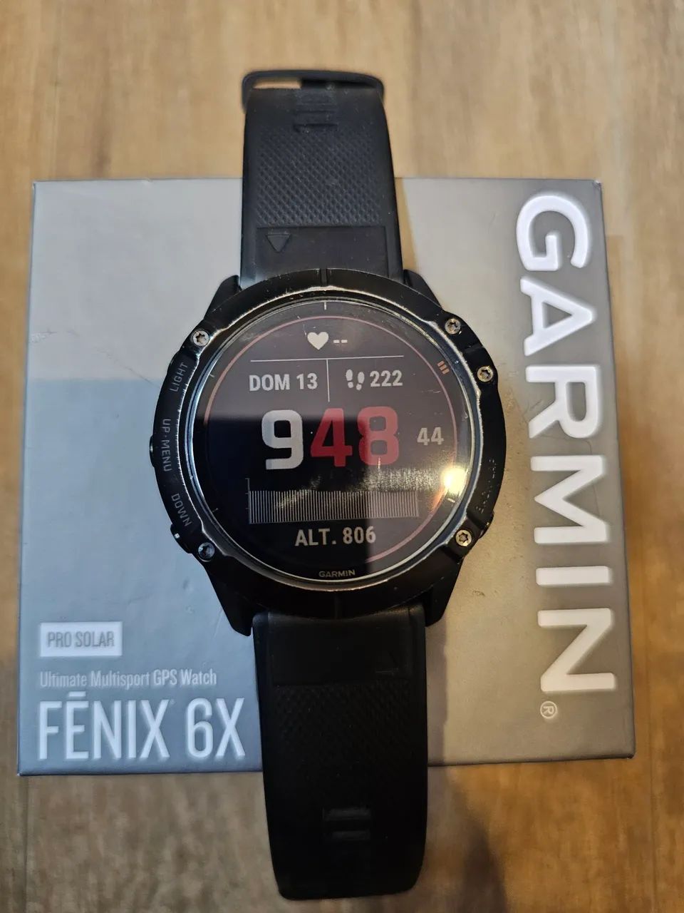 Garmin fênix 6x pro solar 