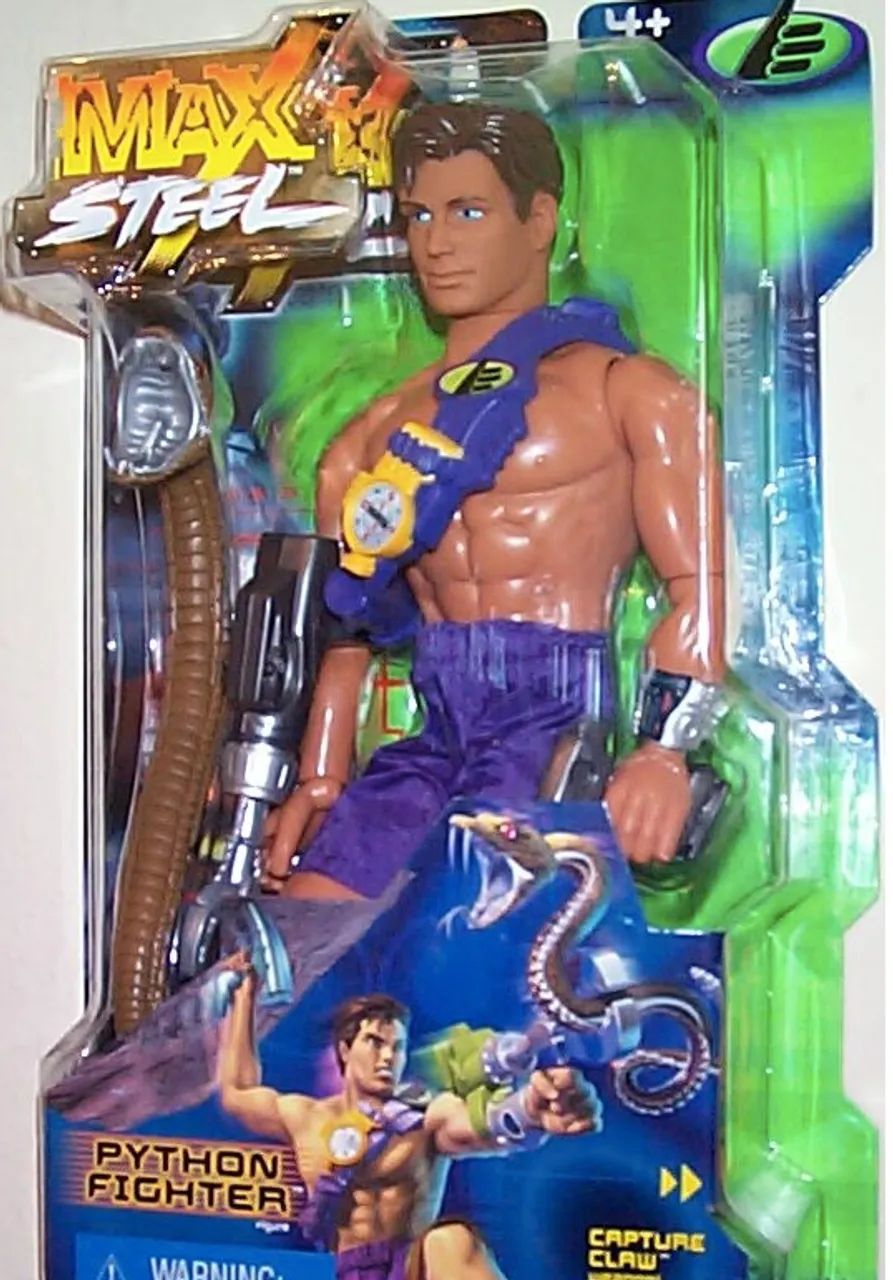 Acessórios Max Steel Python Fighter Ano 2000 - Original Mattel - Foto 5