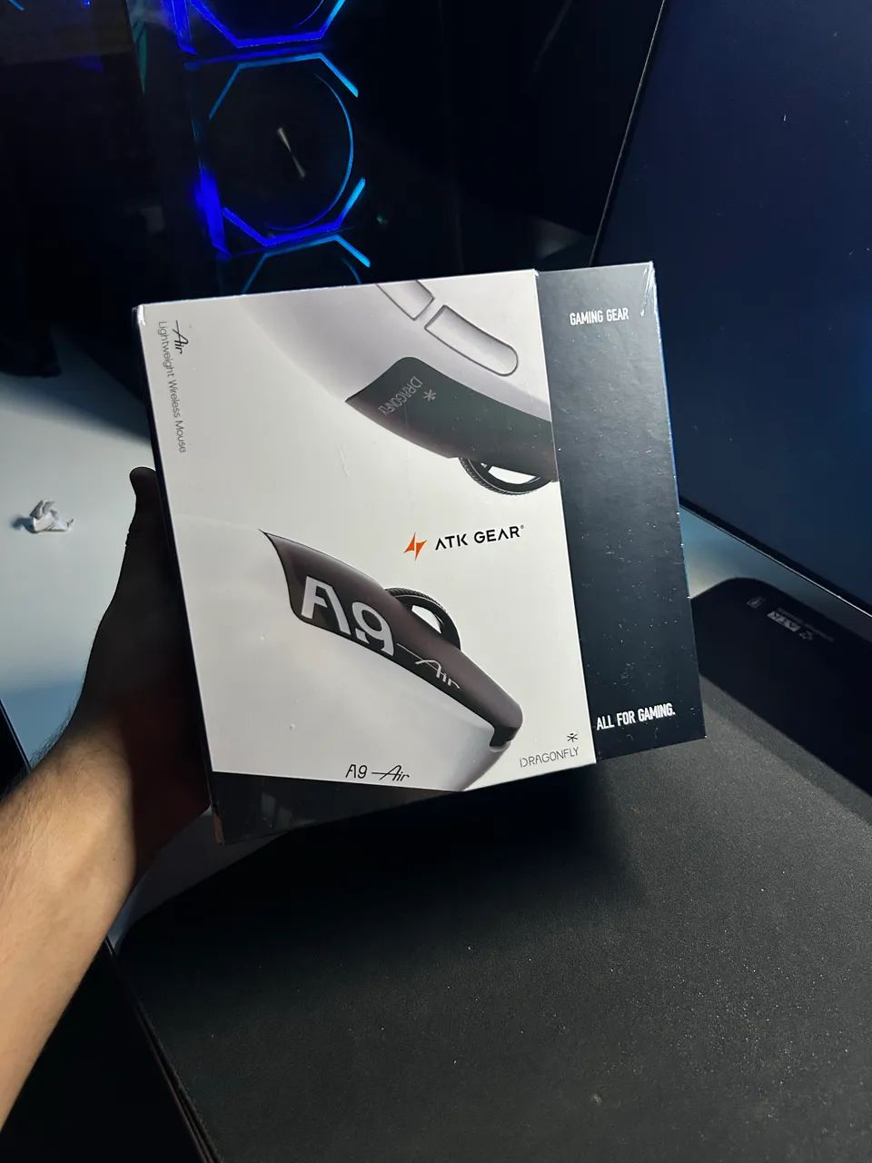 MOUSE GAMER ATK A9 AIR LACRADO !  - Foto 2