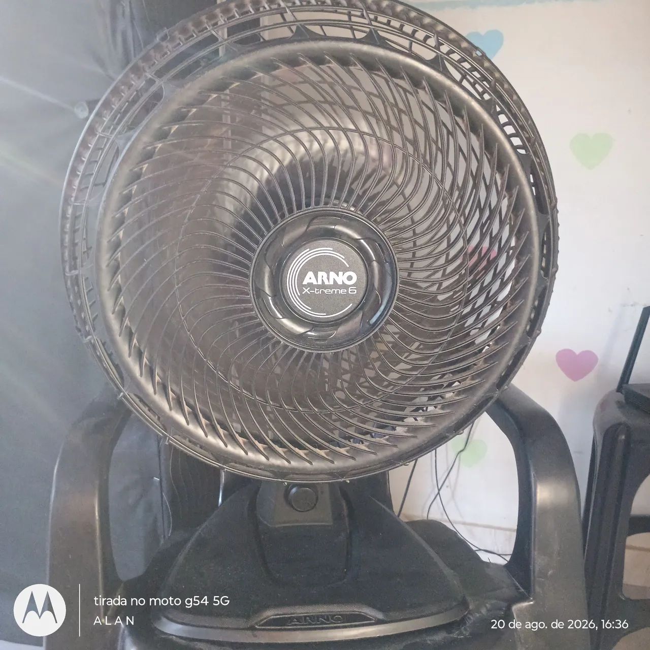 Ventilador usado 