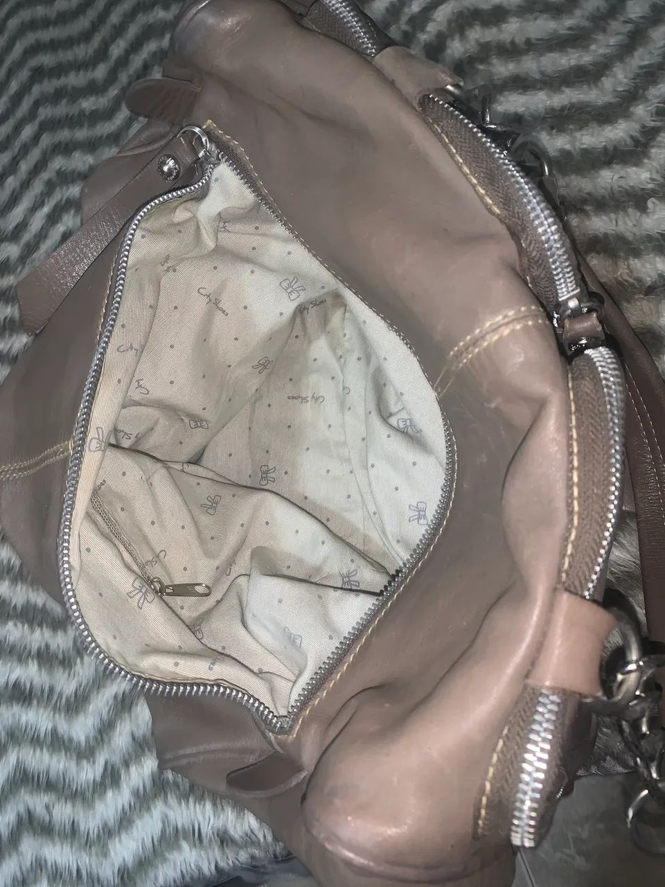 Bolsa de ombro em couro  - Foto 2