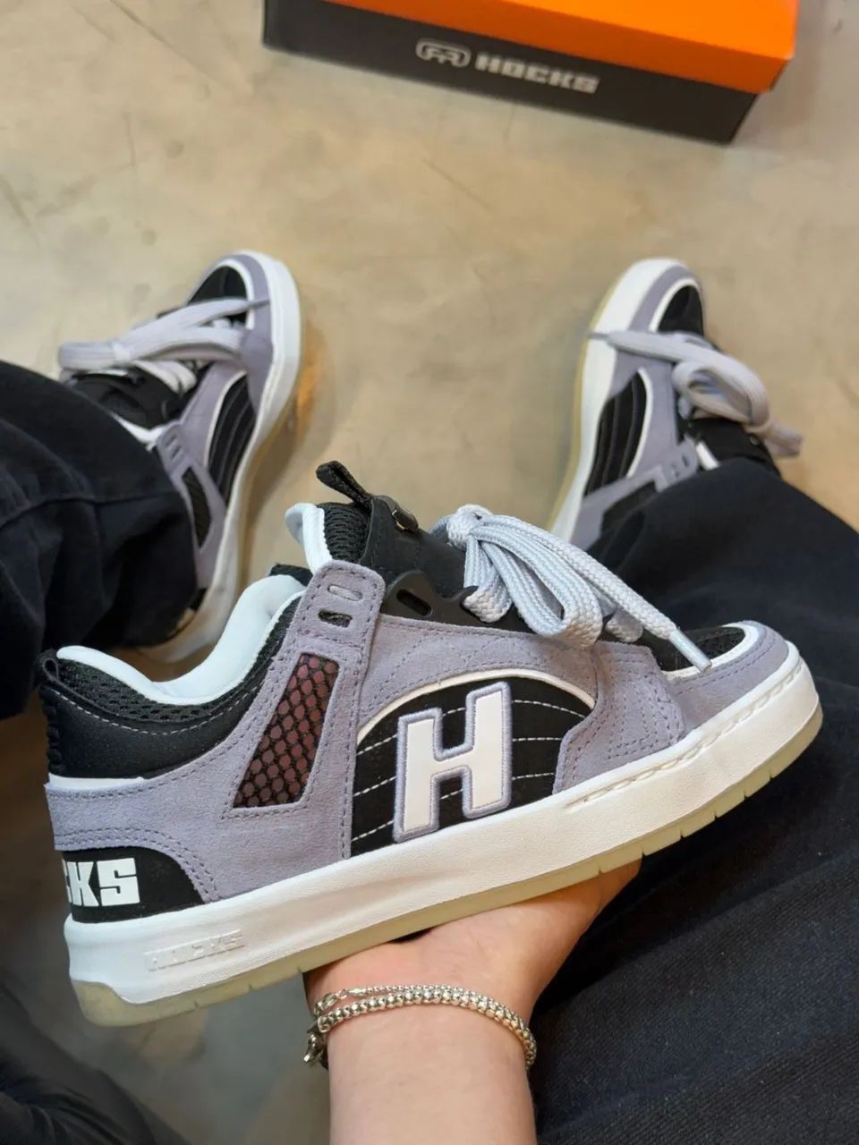 Tenis Hocks Bold lavanda 