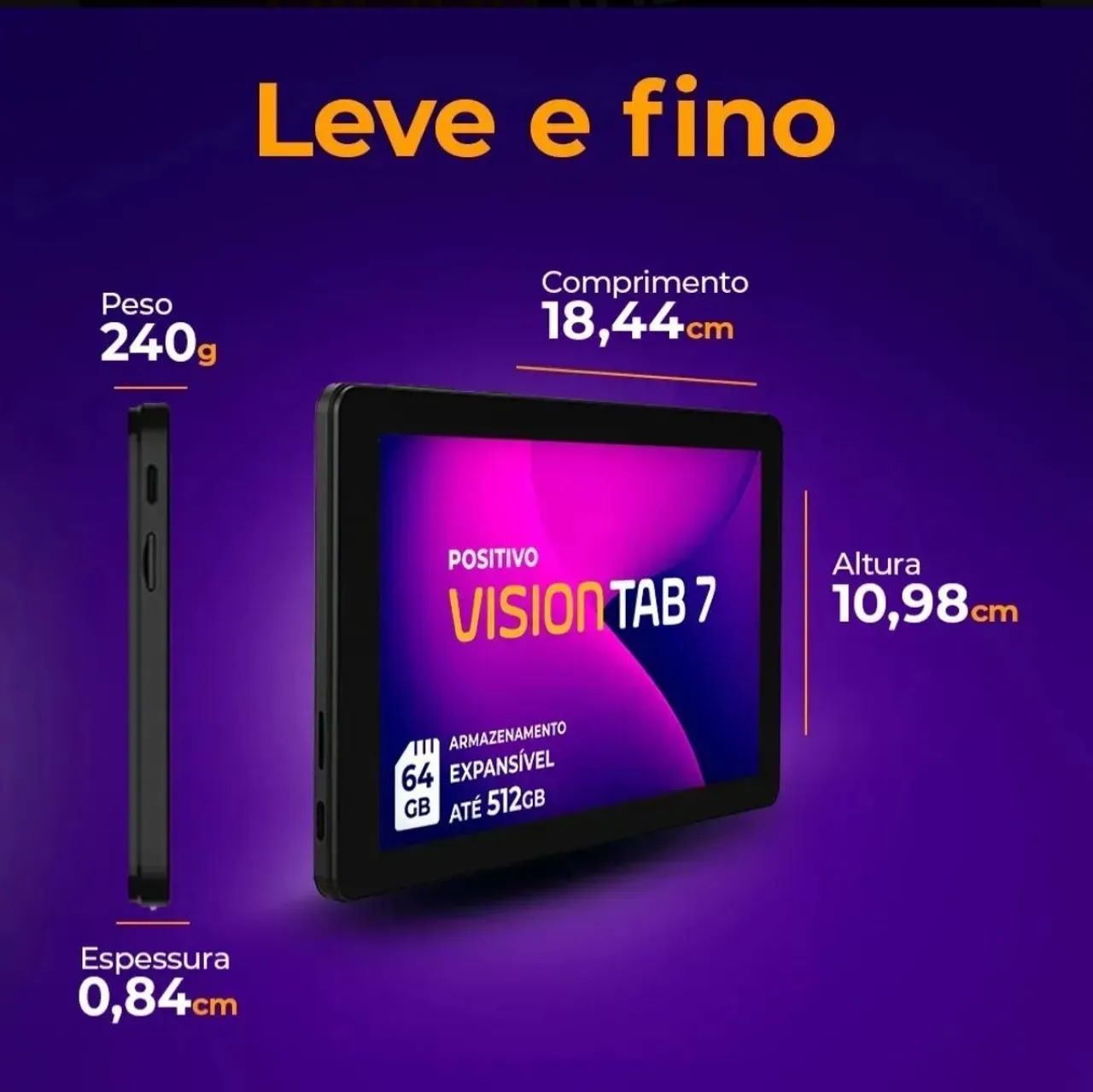 Tablet Positivo Vision Tab 7 - Foto 4