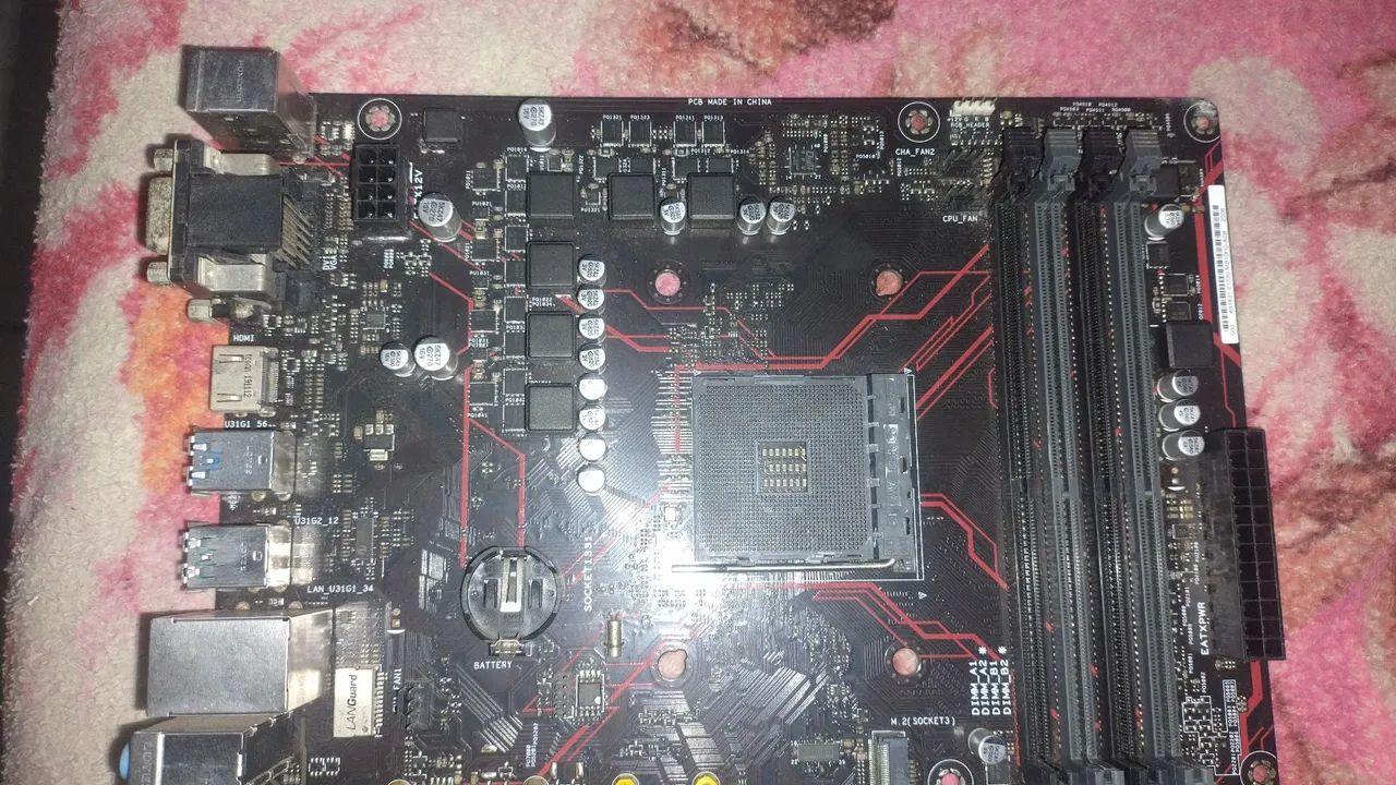 Placa-mãe ASUS B450M-Gaming/BR - Foto 3