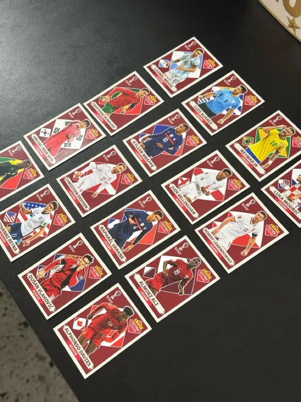 Kit figurinha bordo copa 2022 - Foto 3
