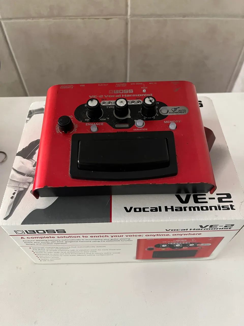 Pedal Boss vocal Harmonist VE2 - Foto 2