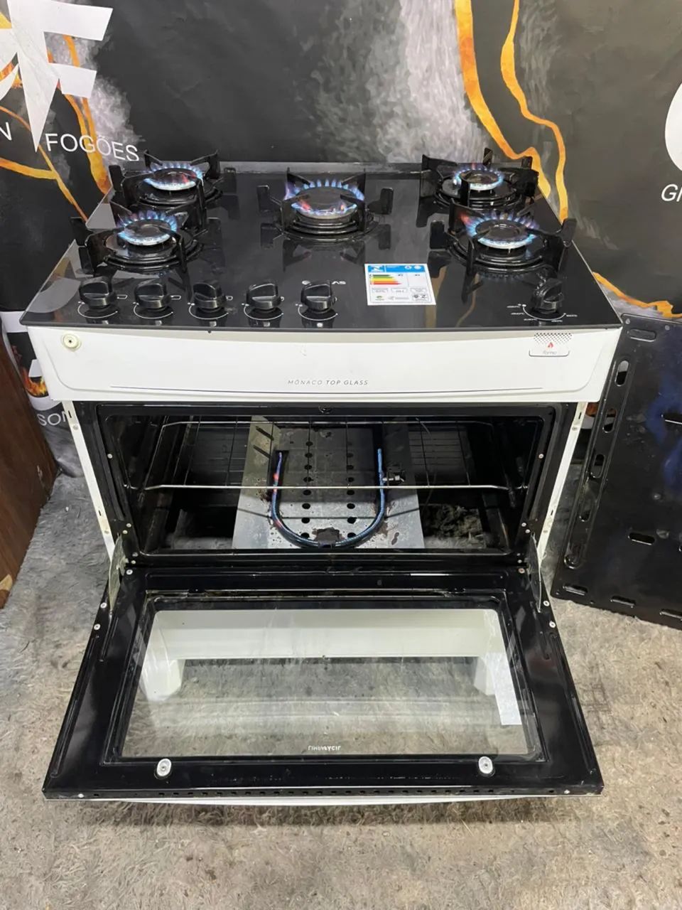 Fogão mesa de vidro  - Foto 2