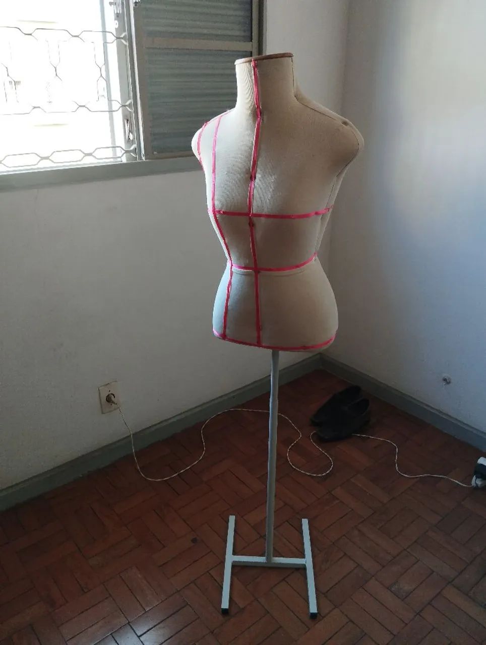 Busto de manequim para costura 