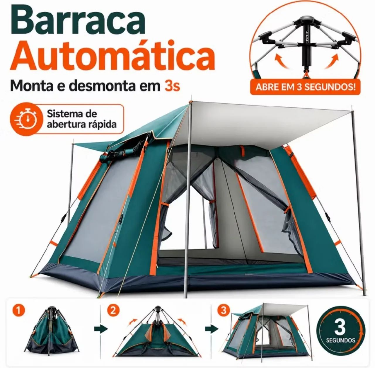 Barracas de Acampamento Grande - Foto 5