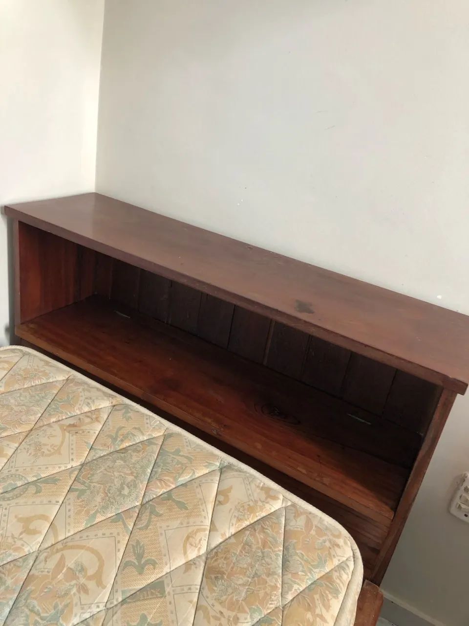 Cama em madeira solteiro com colchão  - Foto 3