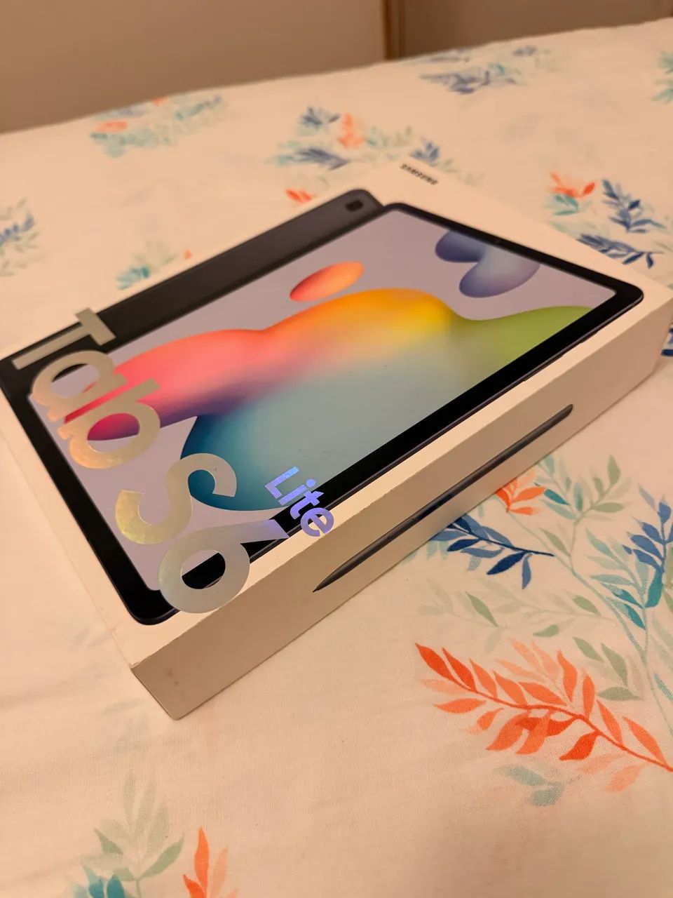 Tab s6 lite na caixa 