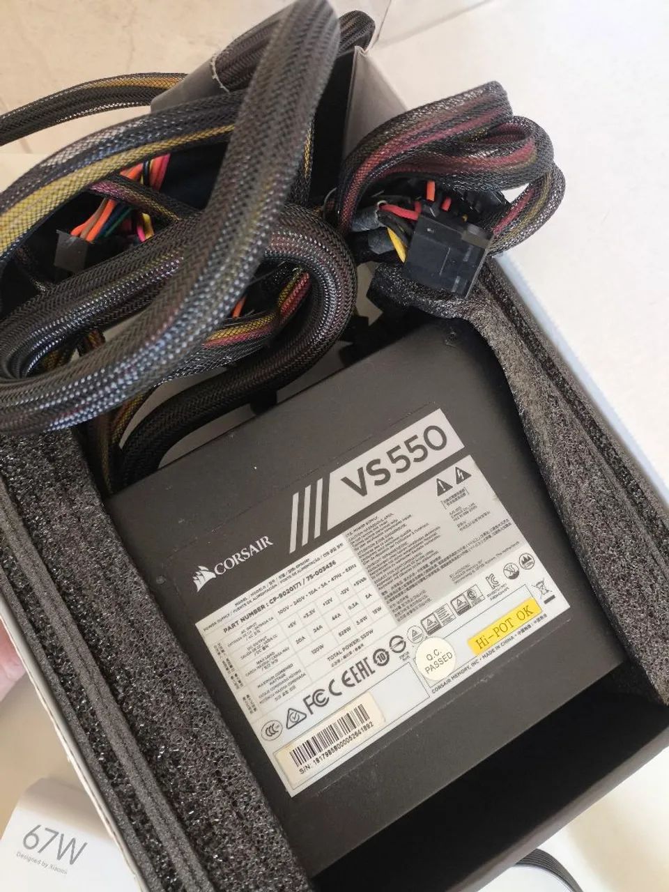 Fonte Corsair VS 550W