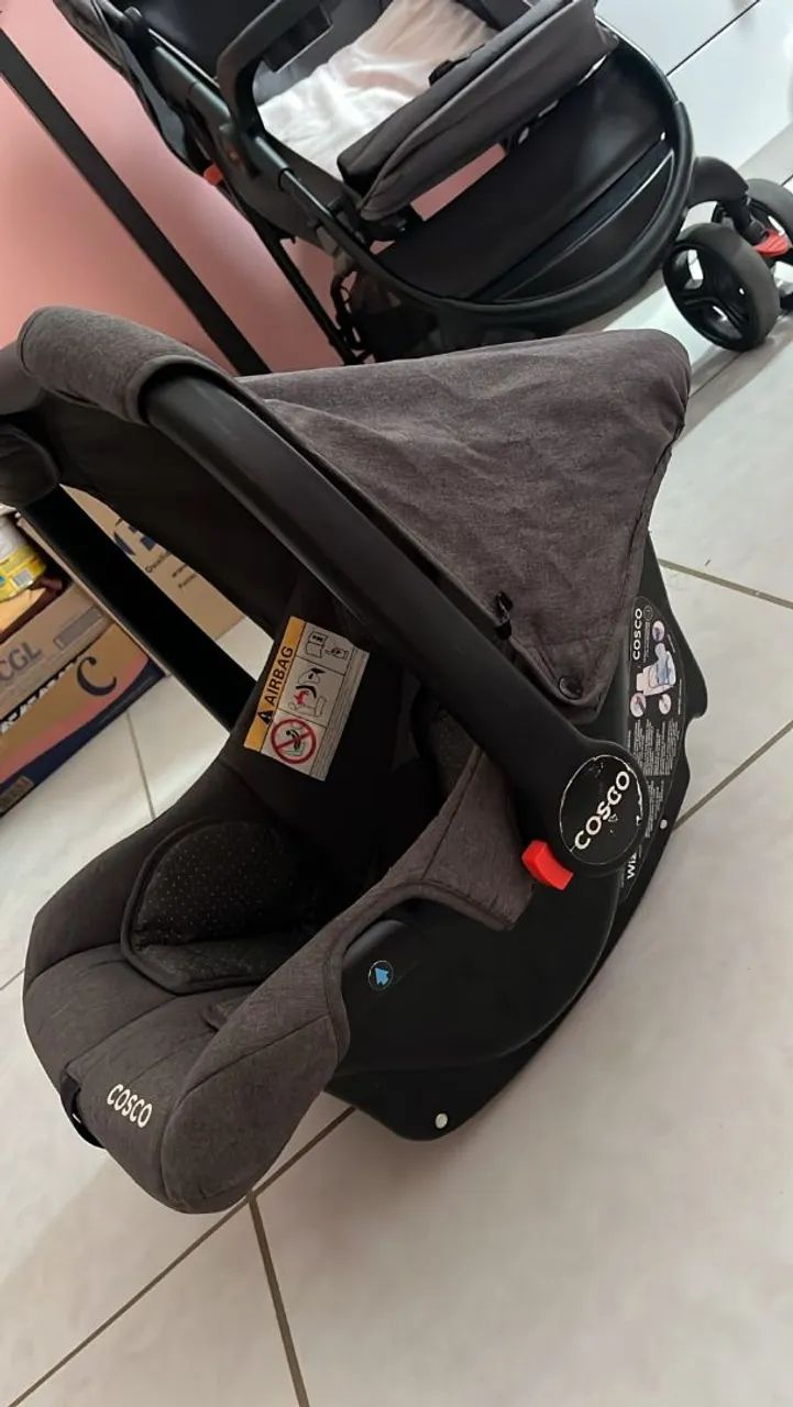 Carrinho de bebê + bebê conforto Cosco! (Aceito ofertas) - Foto 5