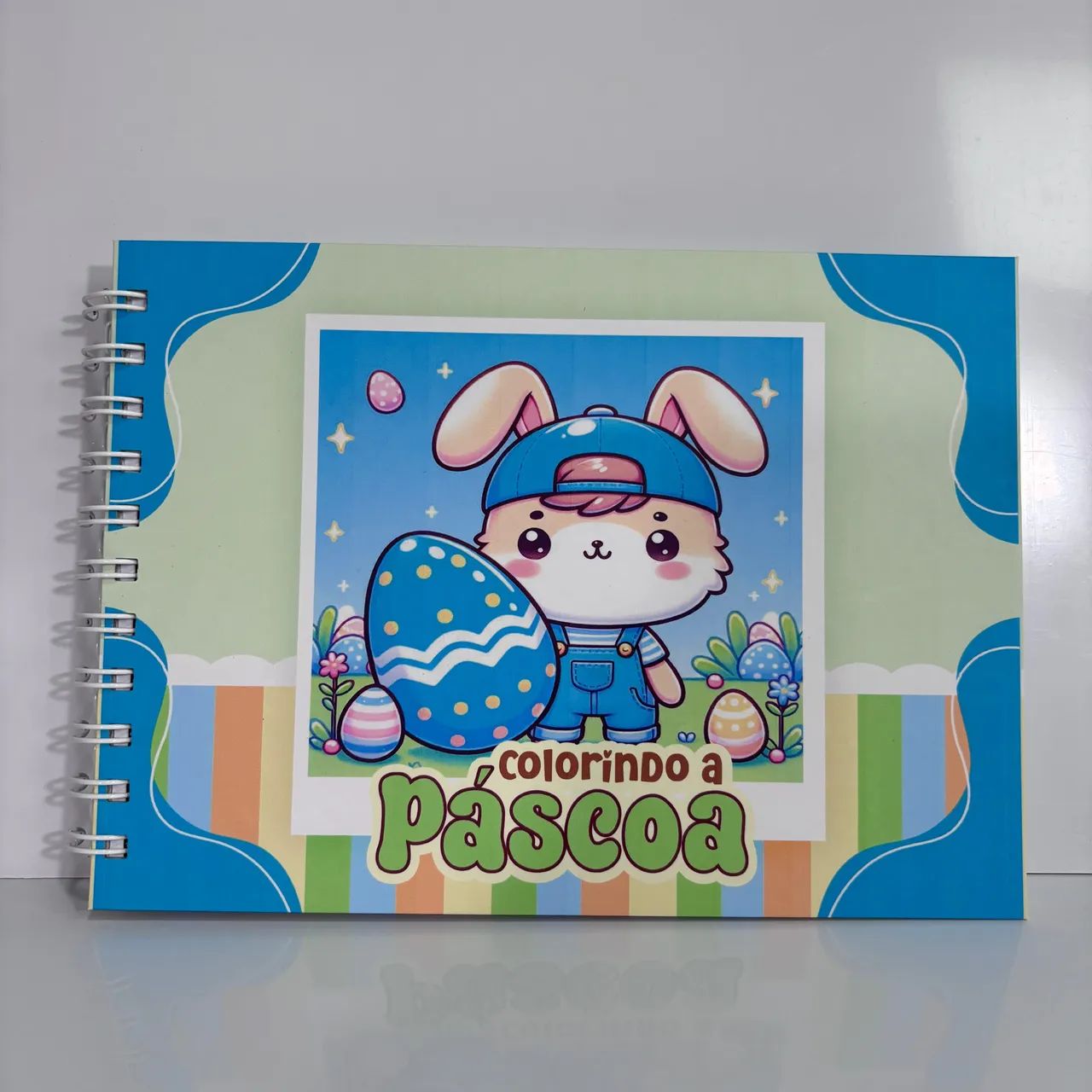 LIVRO DE COLORIR DE FELIZ PÁSCOA 401188110771824645