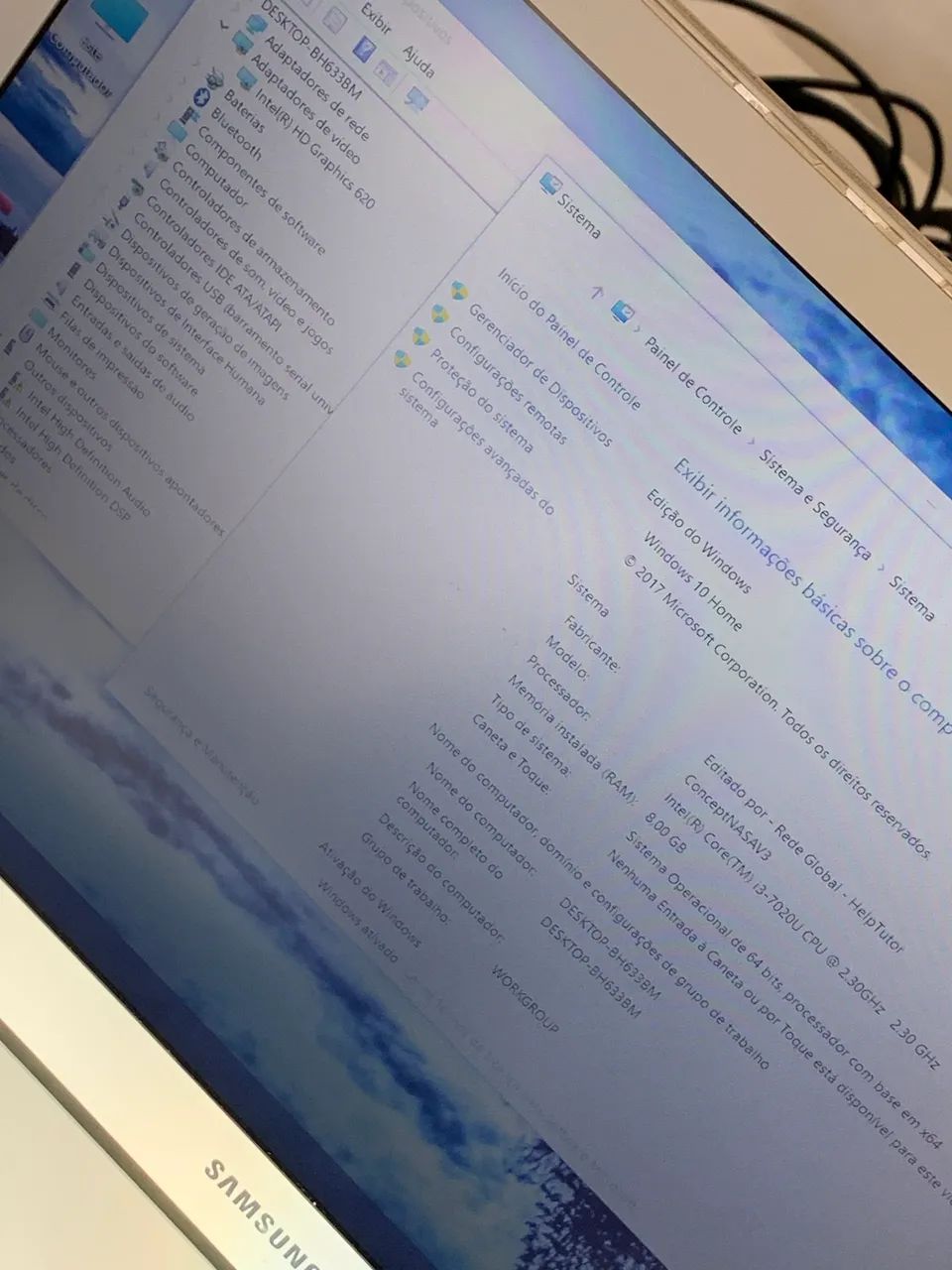 Notebook Samsung i3 7º geração  - Foto 3