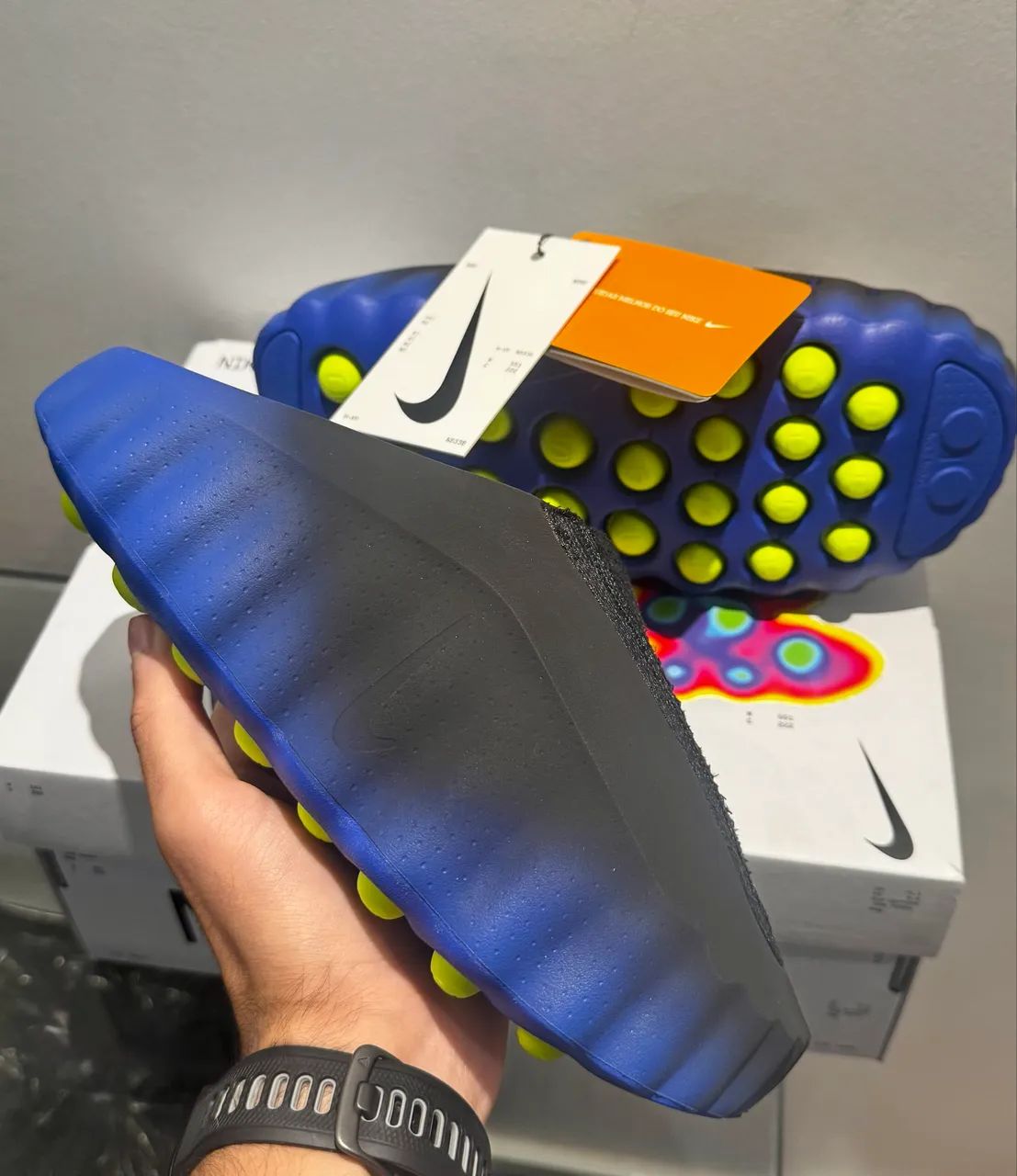 Nike Mind 001 Hyper Royal Flyknit Original - Foto 2