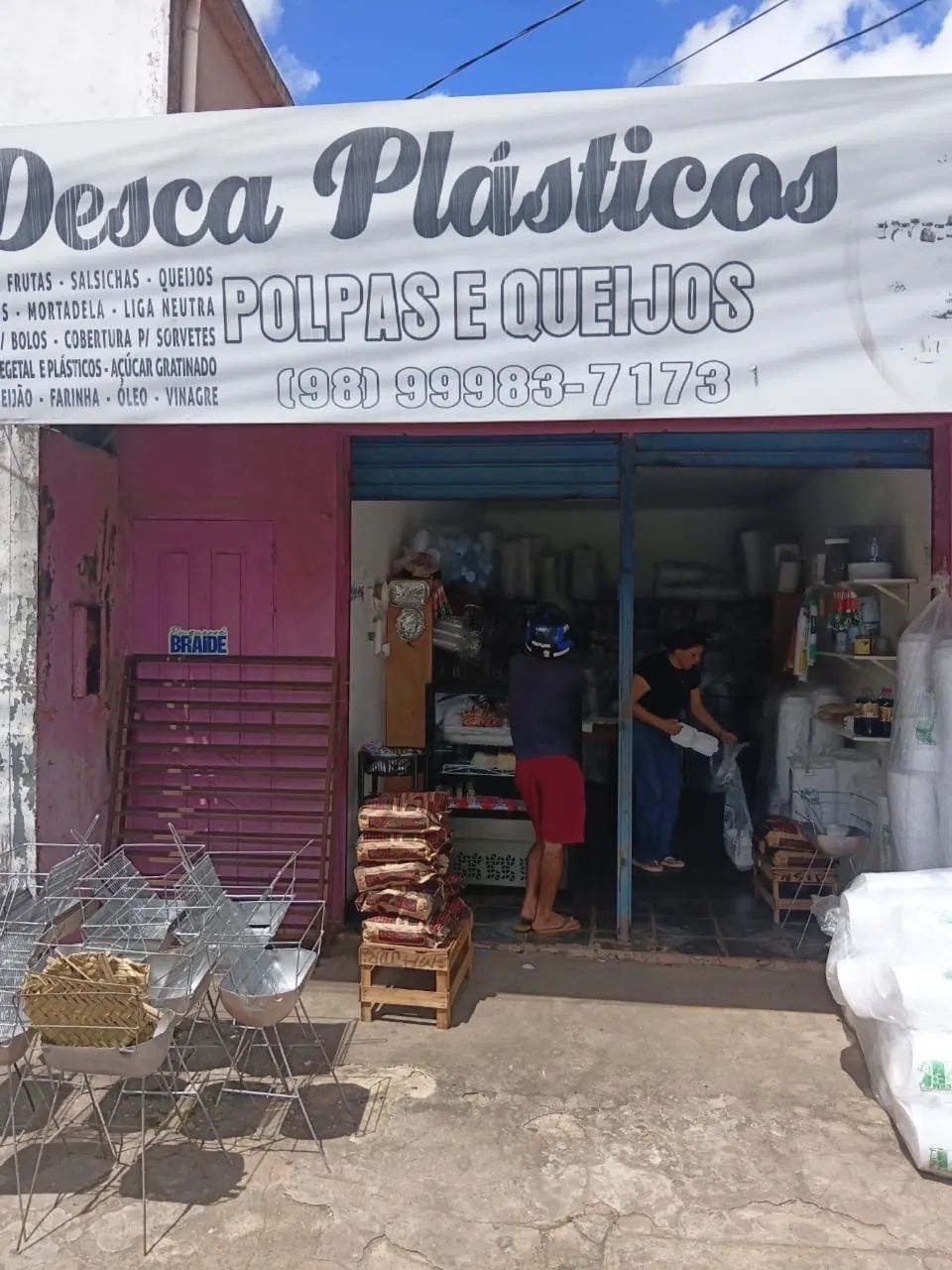 Passa se ponto com todas as mercadorias 