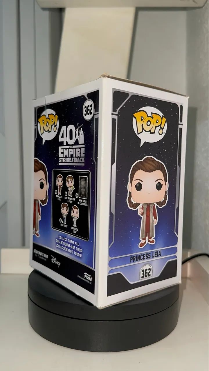 Funko POP Princess Leia #362 Star Wars - Foto 2