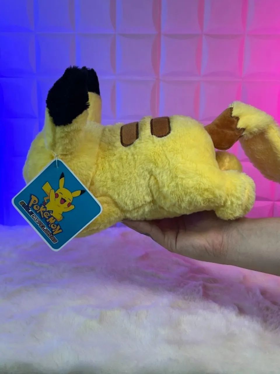 Pelúcia Pokémon Pikachu - 35cm - Foto 2