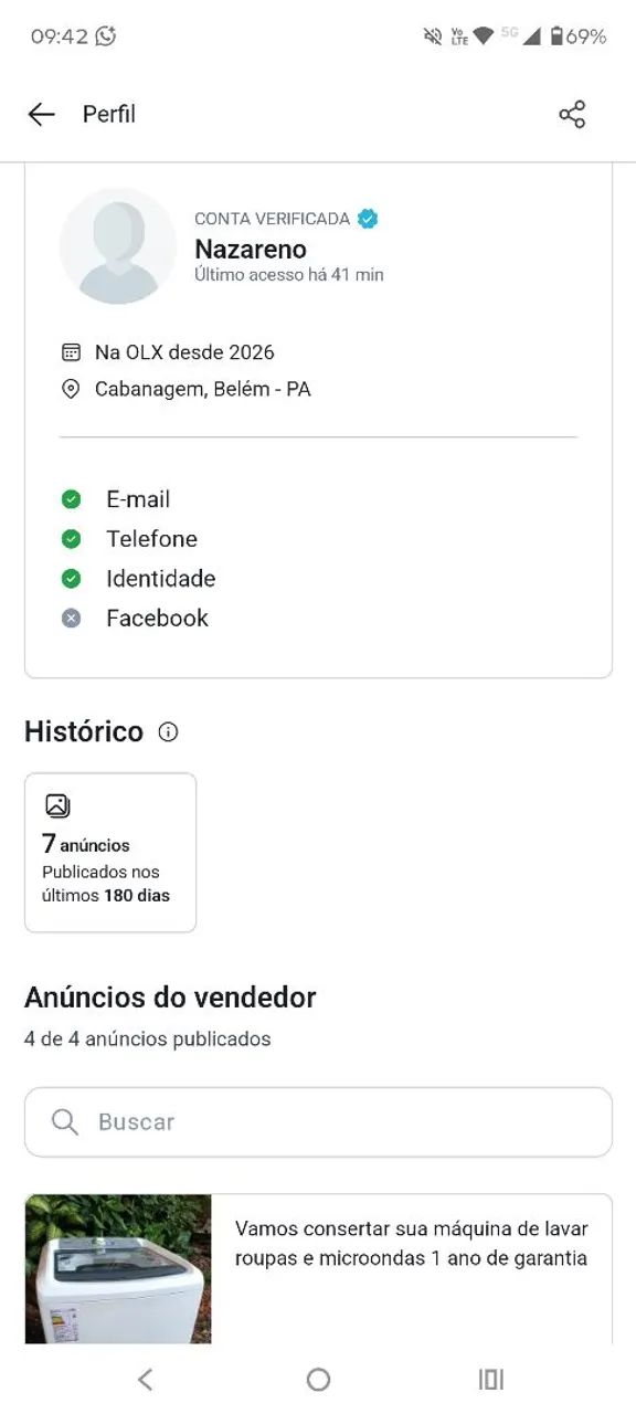 FRAUDE!!! ANUNCIO FALSO
