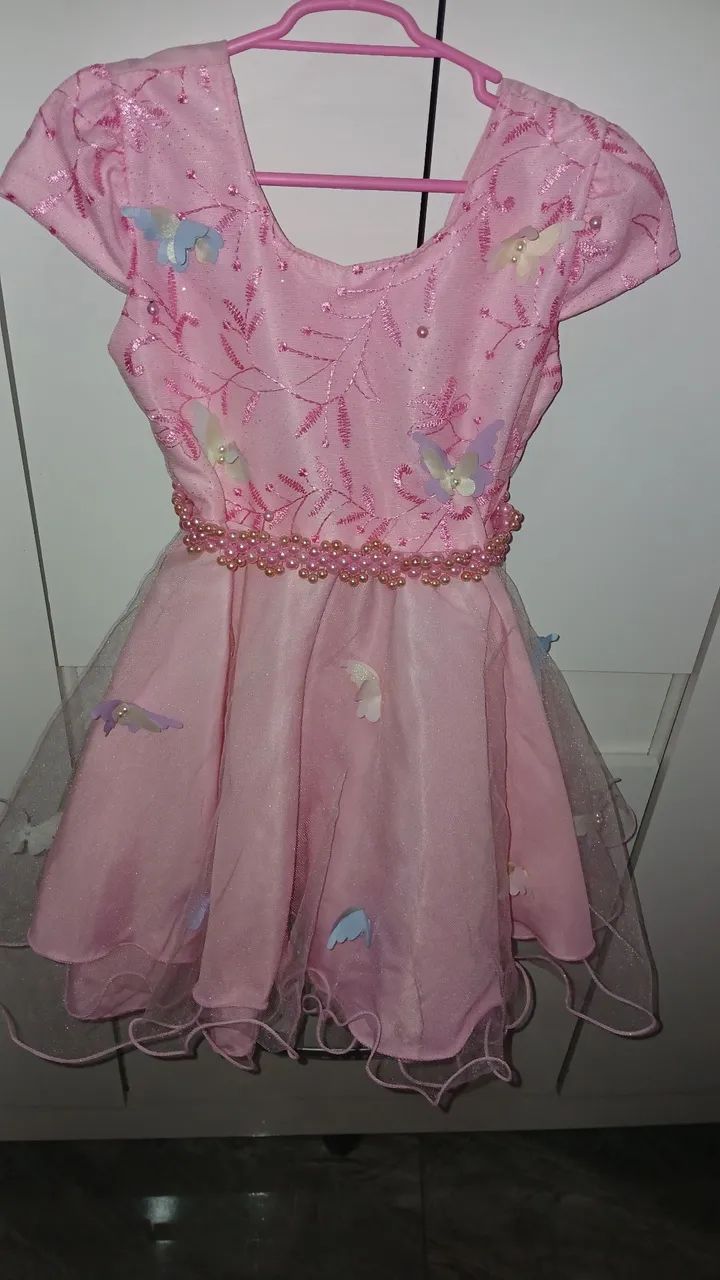 Vestido Jardim das borboletas 