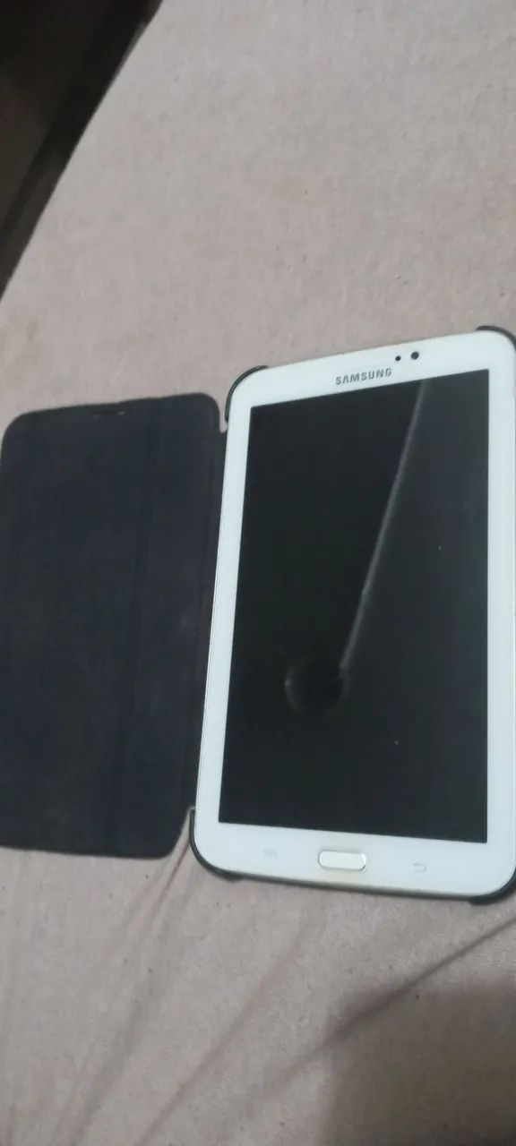 Tablet retirada de peça